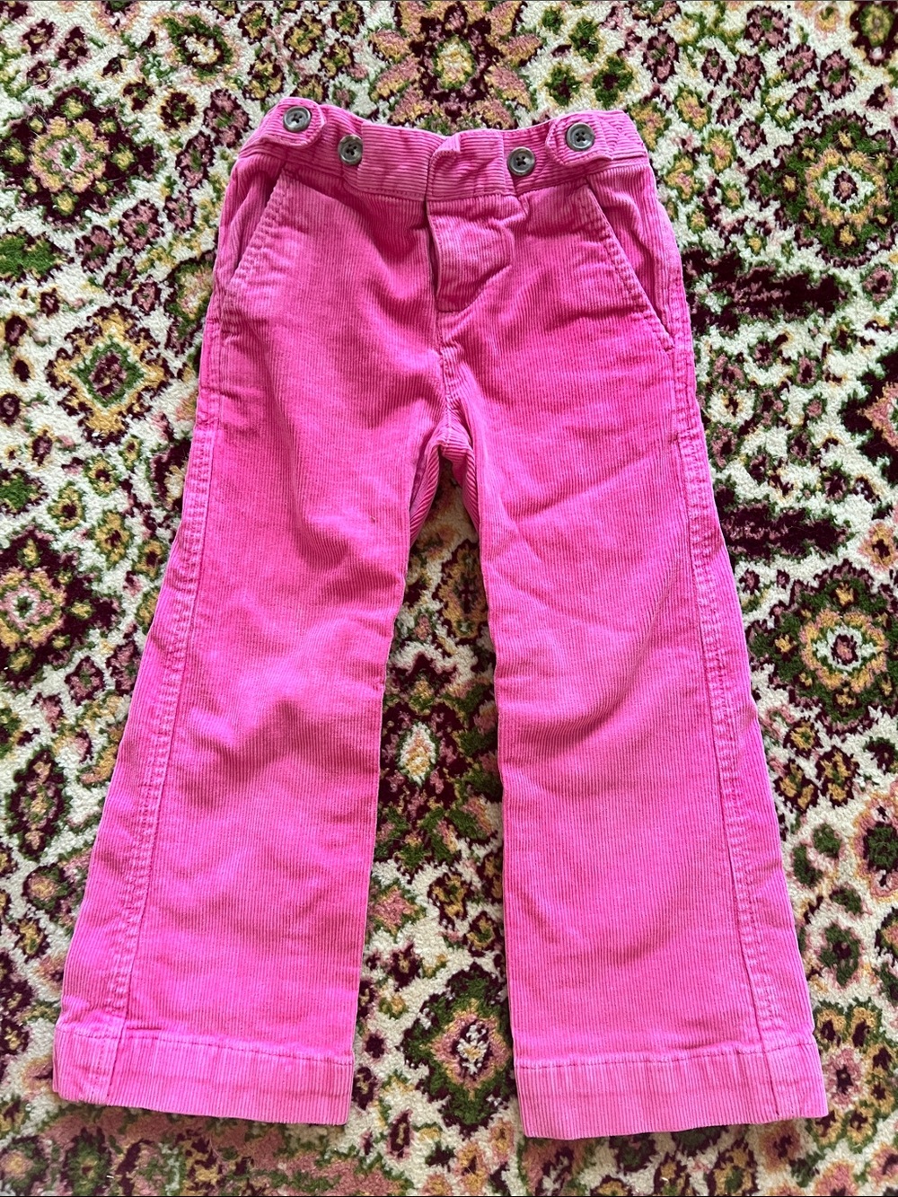 Ralph Lauren 4T Girls' Pink Corduroy Pants